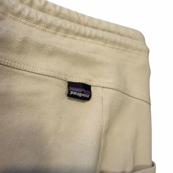 Patagonia Women’s organic cotton slim fit cuffed jogger drawstring Pants medium - Picture 3 of 7